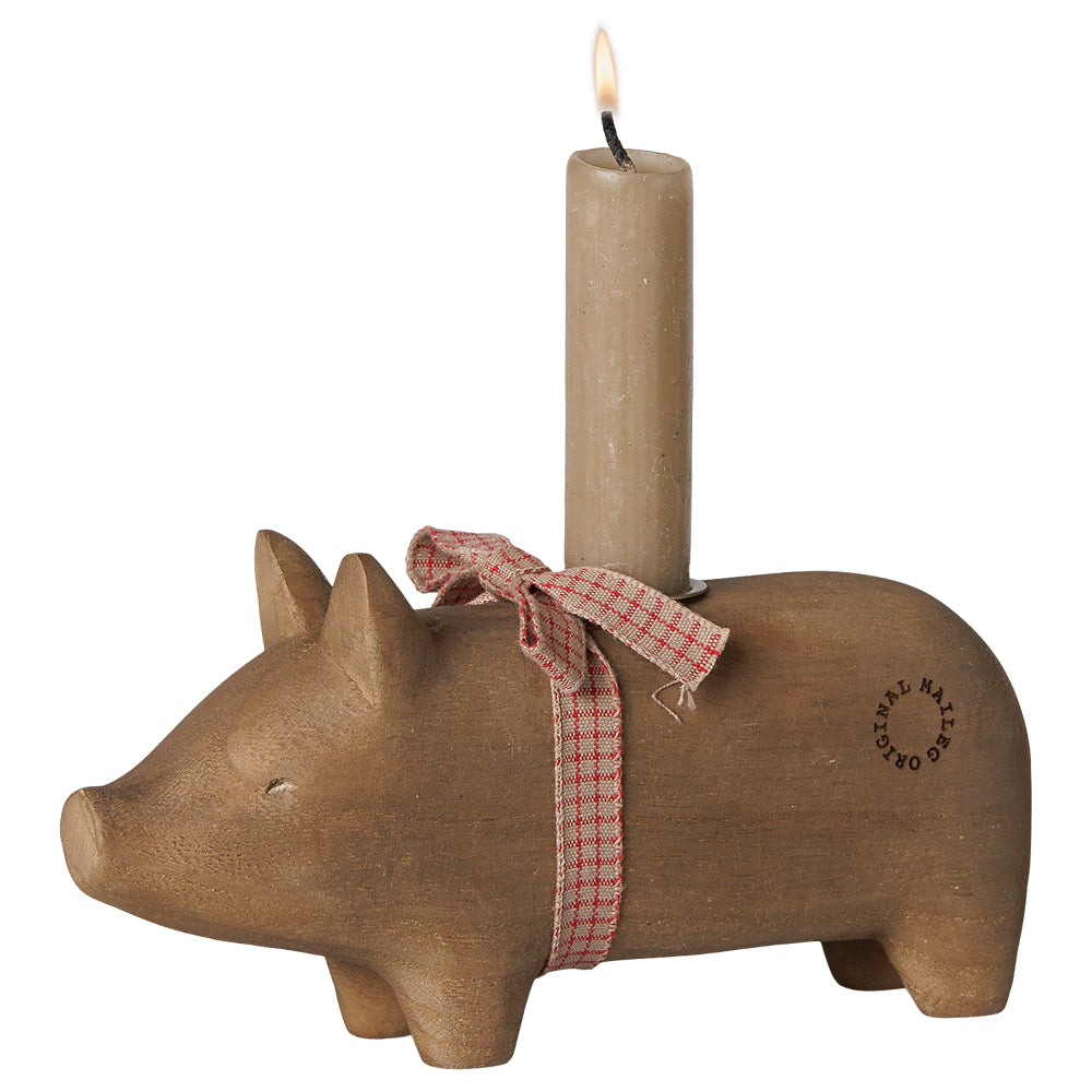 Maileg-Houten-Kaarsenhouder-Varken-Middel-14-6801-01