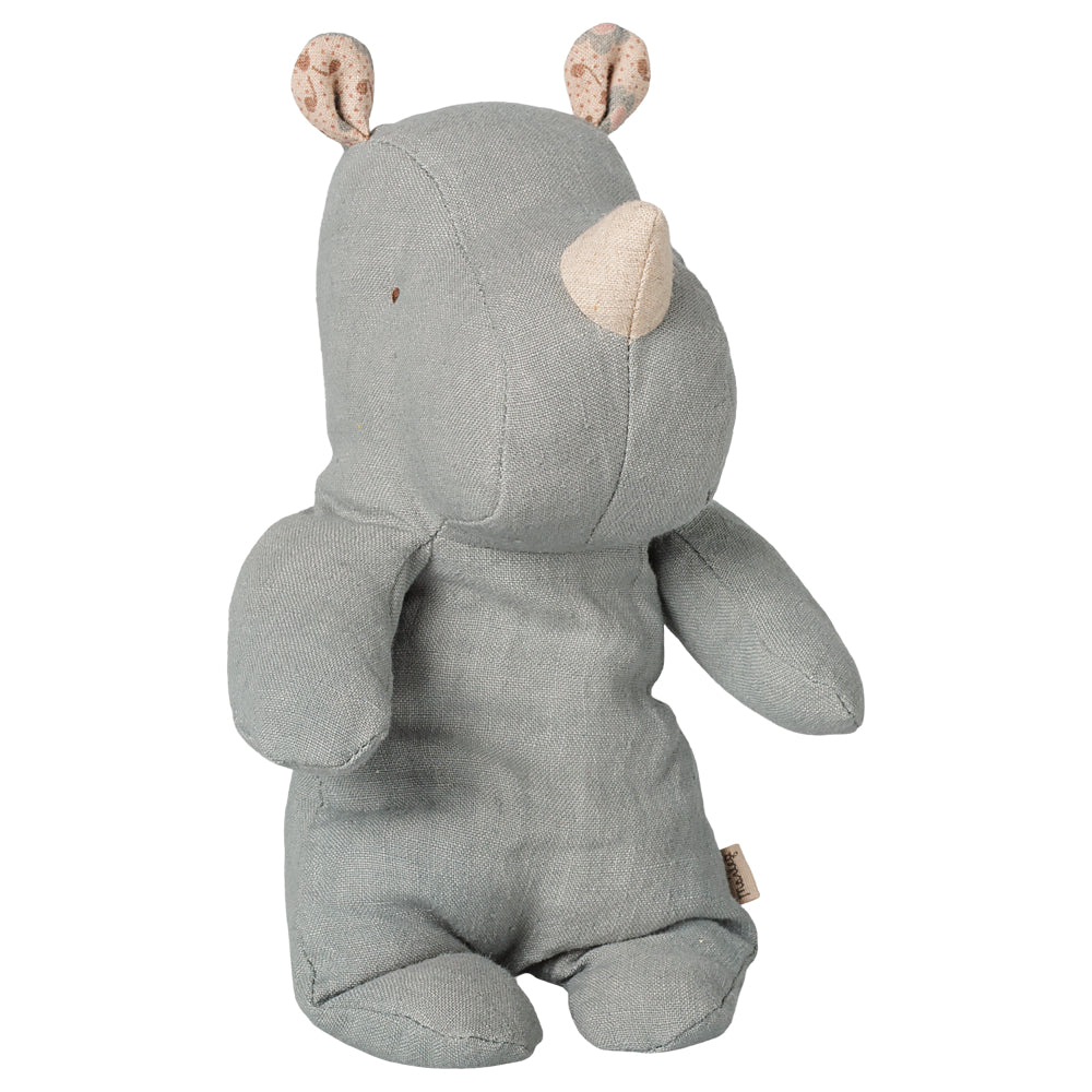 Maileg-Safari-Friends-Neushoorn-Klein-Vintage-Blauw-16-6618-00