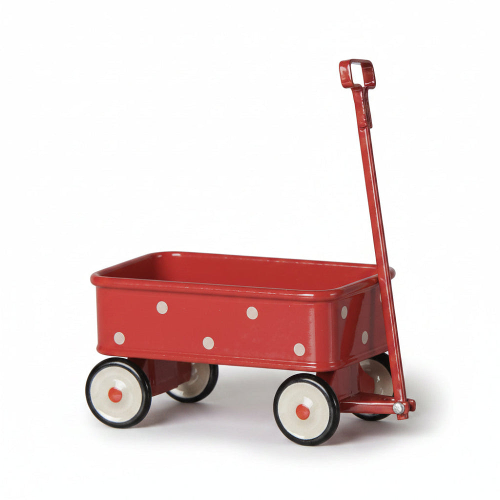 Maileg Bolderkar Muis - Rood 11-6105-01_1