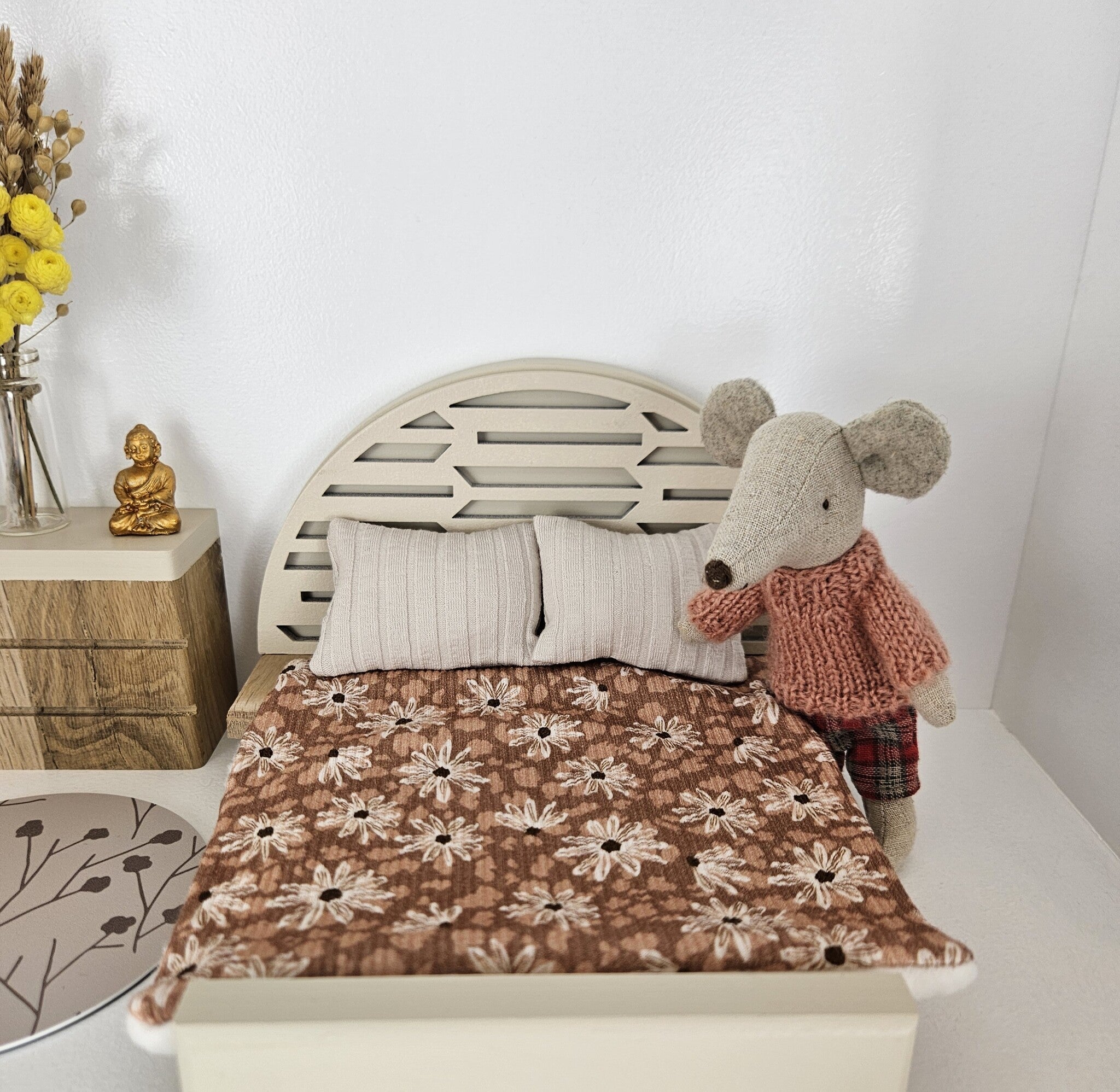 Dekbedset Groot Bloemen Luipaard 2