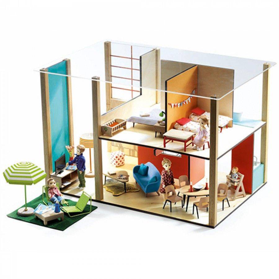 Djeco Cubic Poppenhuis DJ07801 3