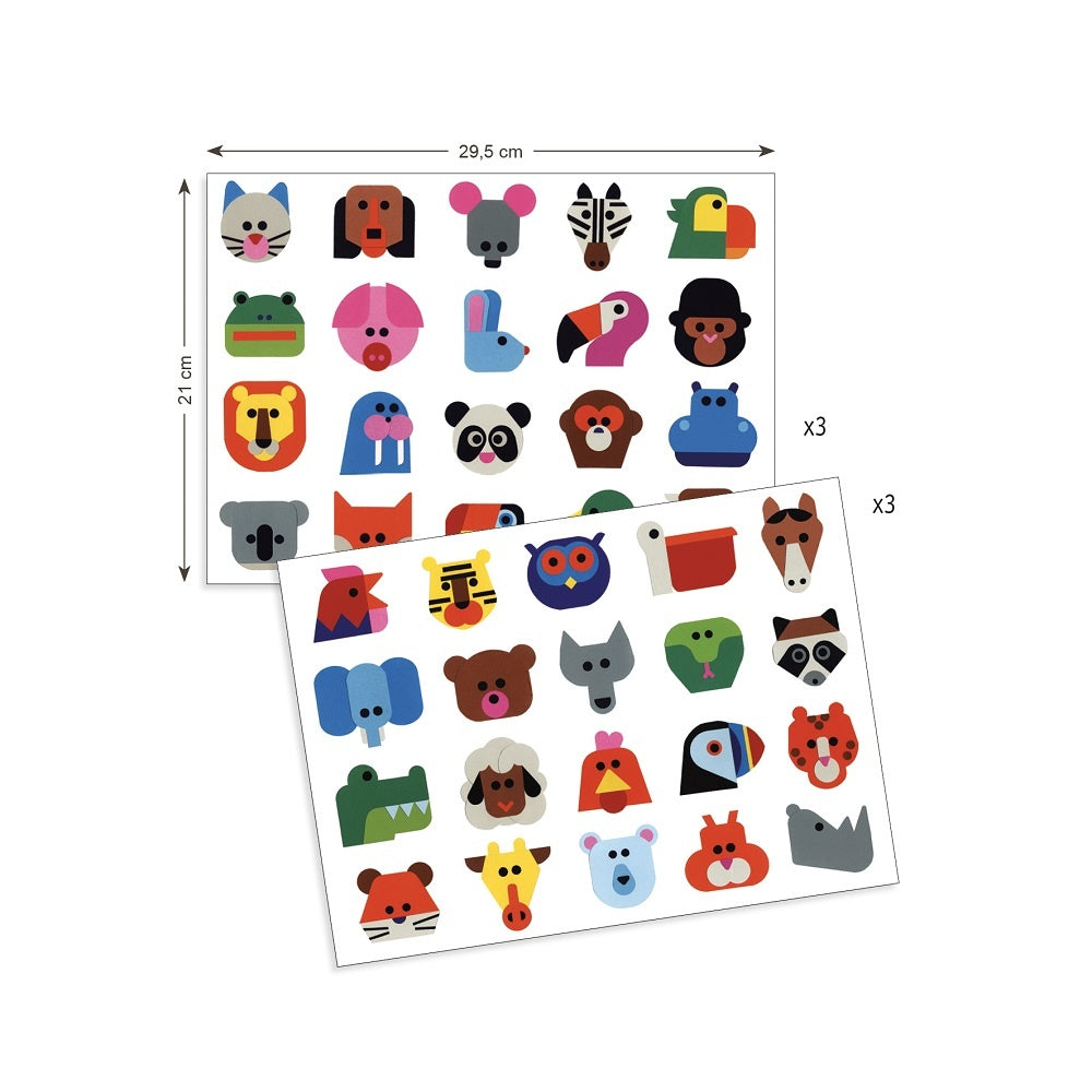 Djeco Dieren Hoofden DJ09089_2