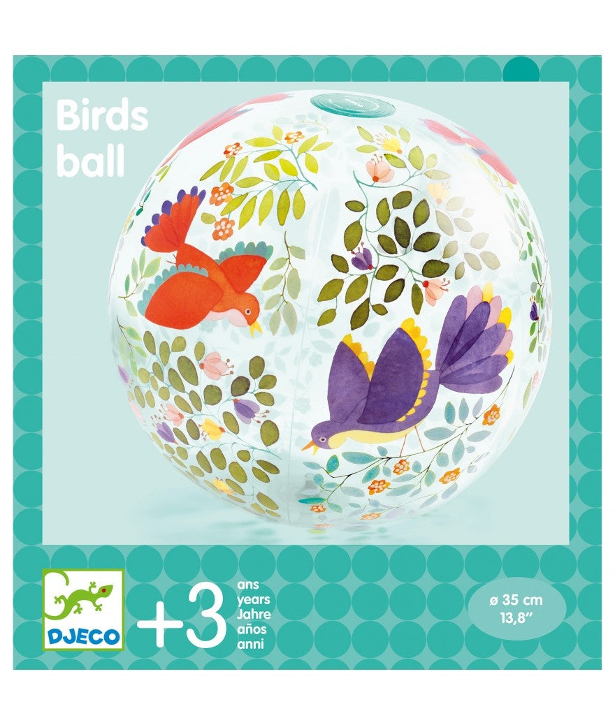 Djeco Opblaasbare Bal Vogels