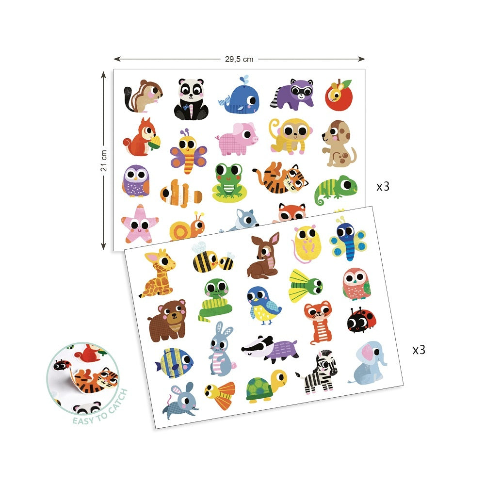 Djeco Stickers Baby Dieren DJ09084C_1