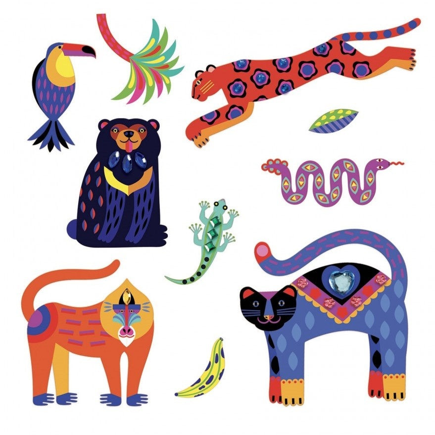 Djeco Stickers Exotisch - 30 st 1