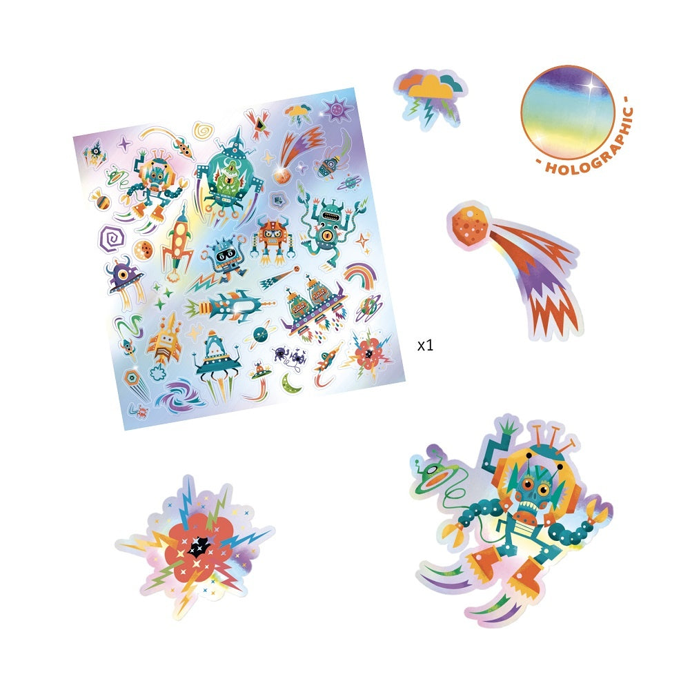 Djeco Stickers Galaxy DJ09265_2