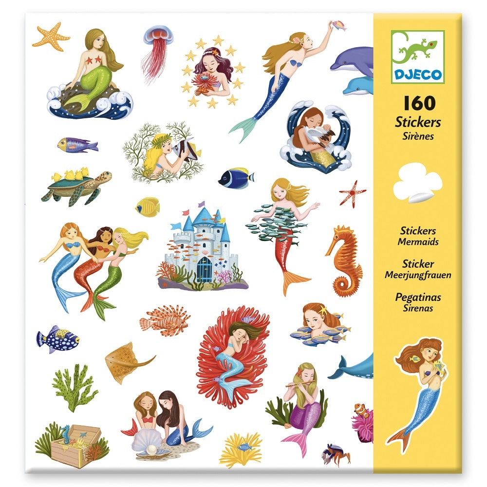 Djeco Stickers Zeemeerminnen DJ08885_1