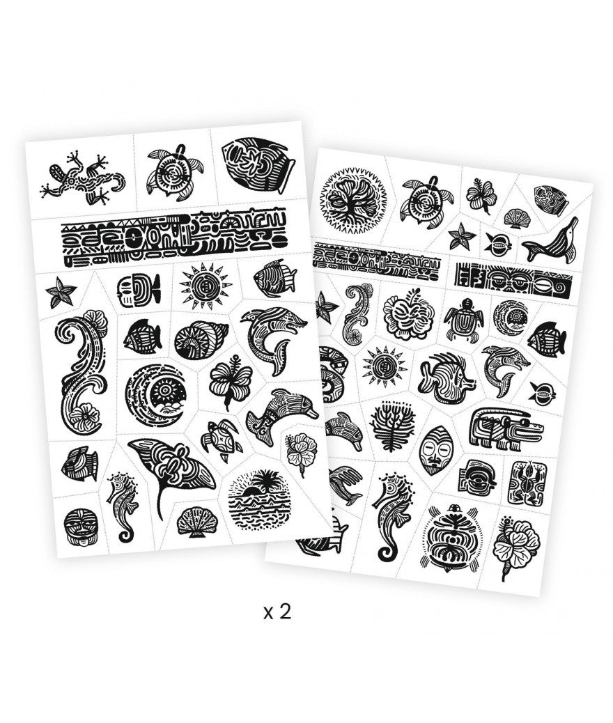 Djeco Tatoeages Polynesië