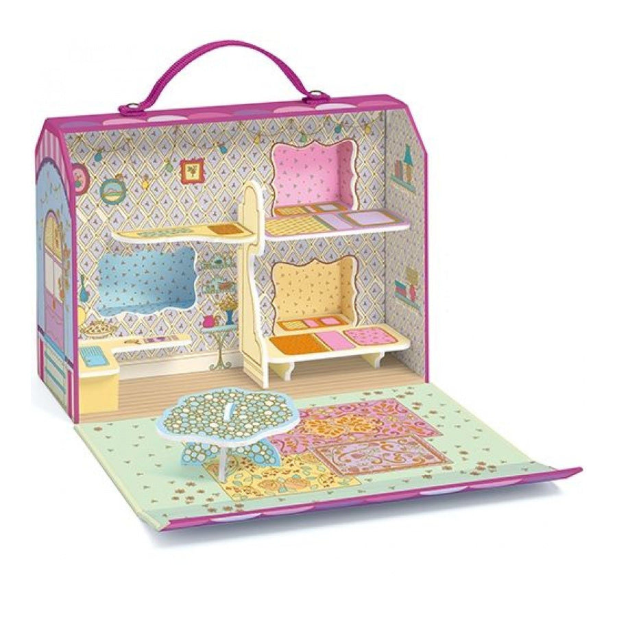 Djeco Tinyly Draagbaar Poppenhuis Bluchka en Indie_ 3