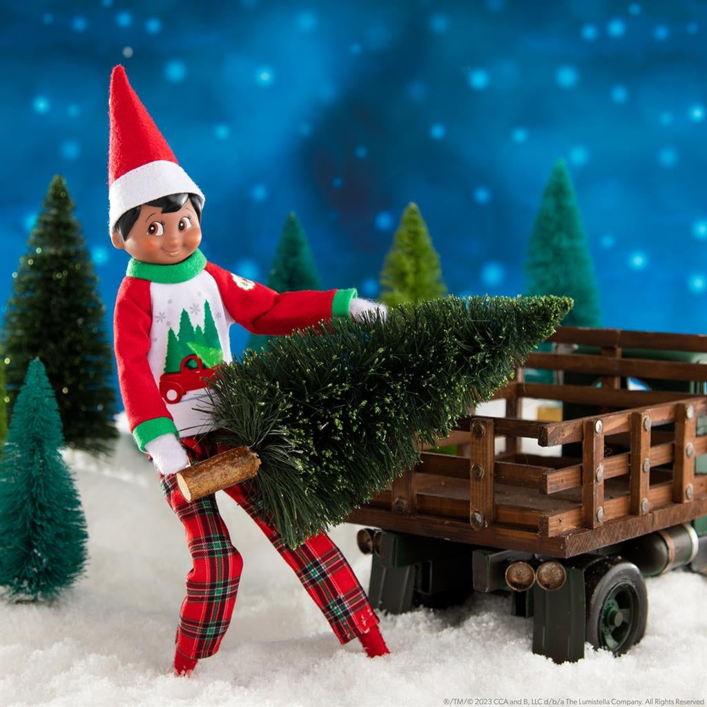 Elf on the Shelf Bomen en Boerderij Pyjama