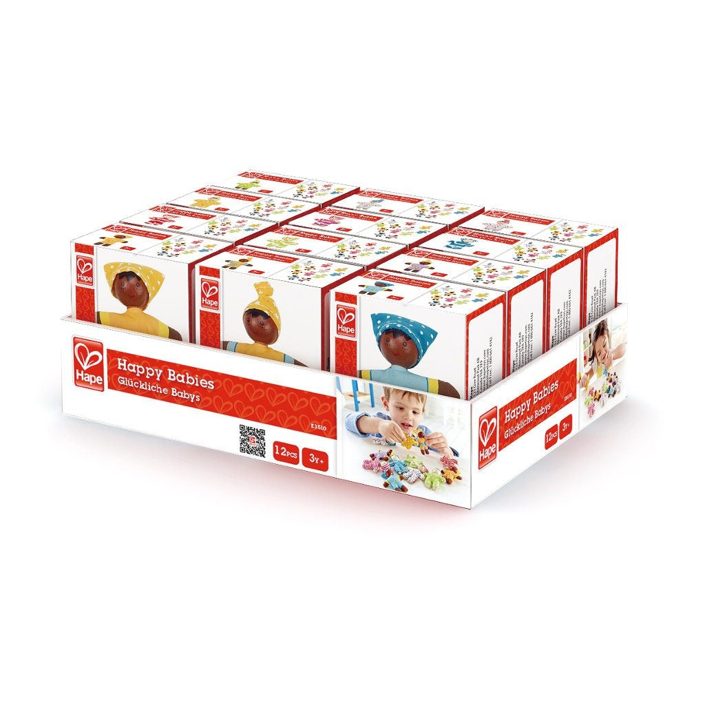 Hape Poppenhuis Baby Donker