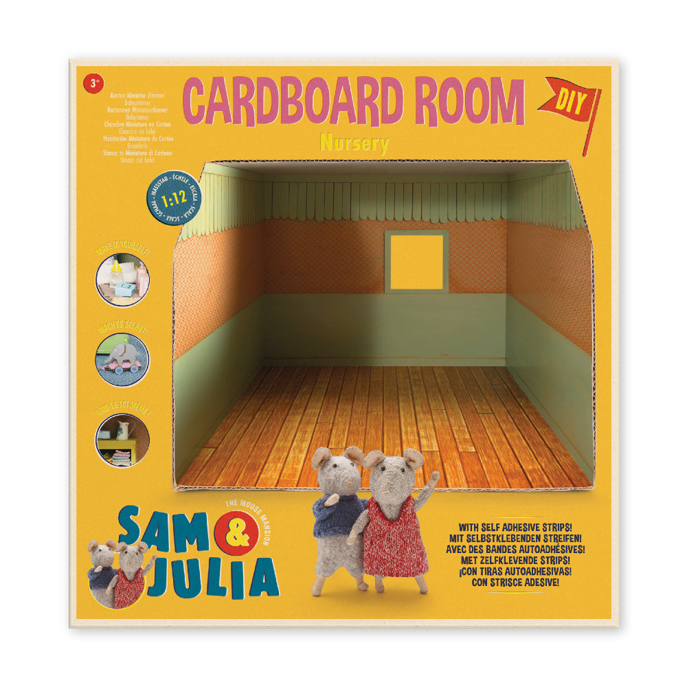 Het Muizenhuis Kartonnen Poppenhuis Babykamer 2