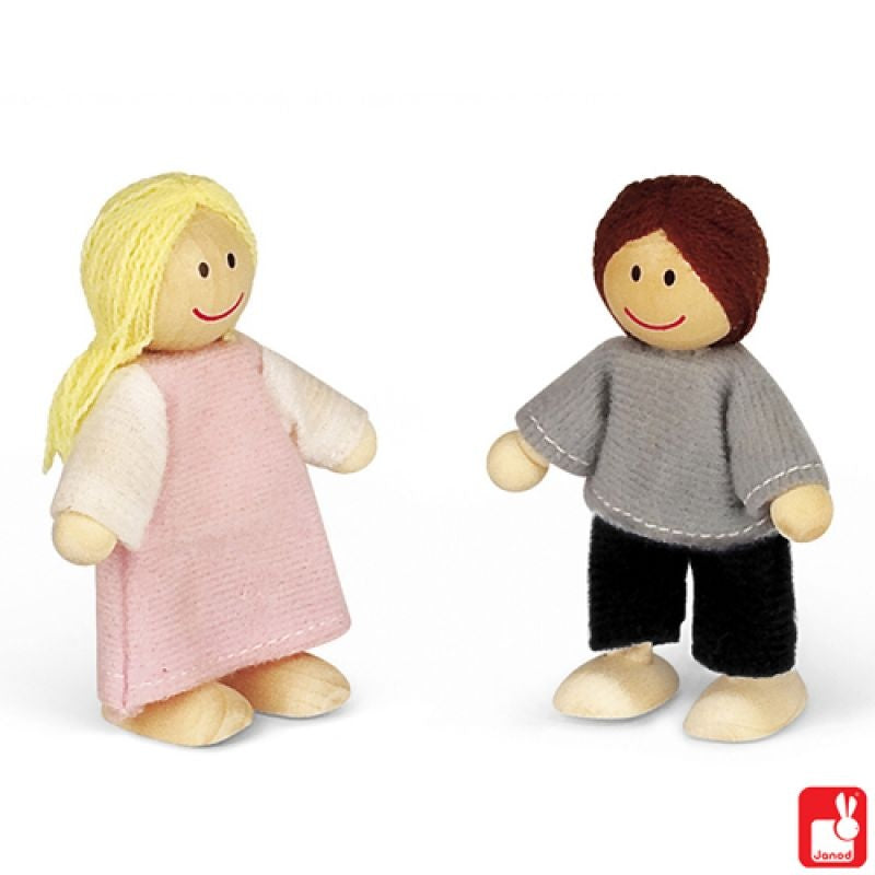 Janod houten poppenhuis Mademoiselle 6