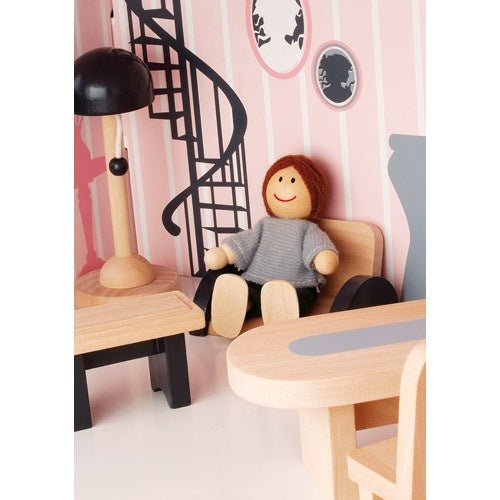 Janod houten poppenhuis Mademoiselle 7