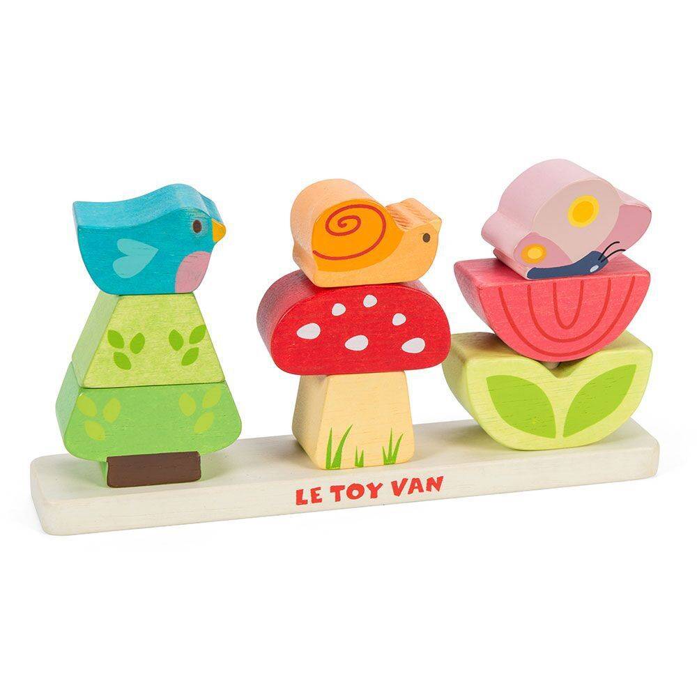 Le Toy Van Petilou Stapeltoren Tuin PL009 2