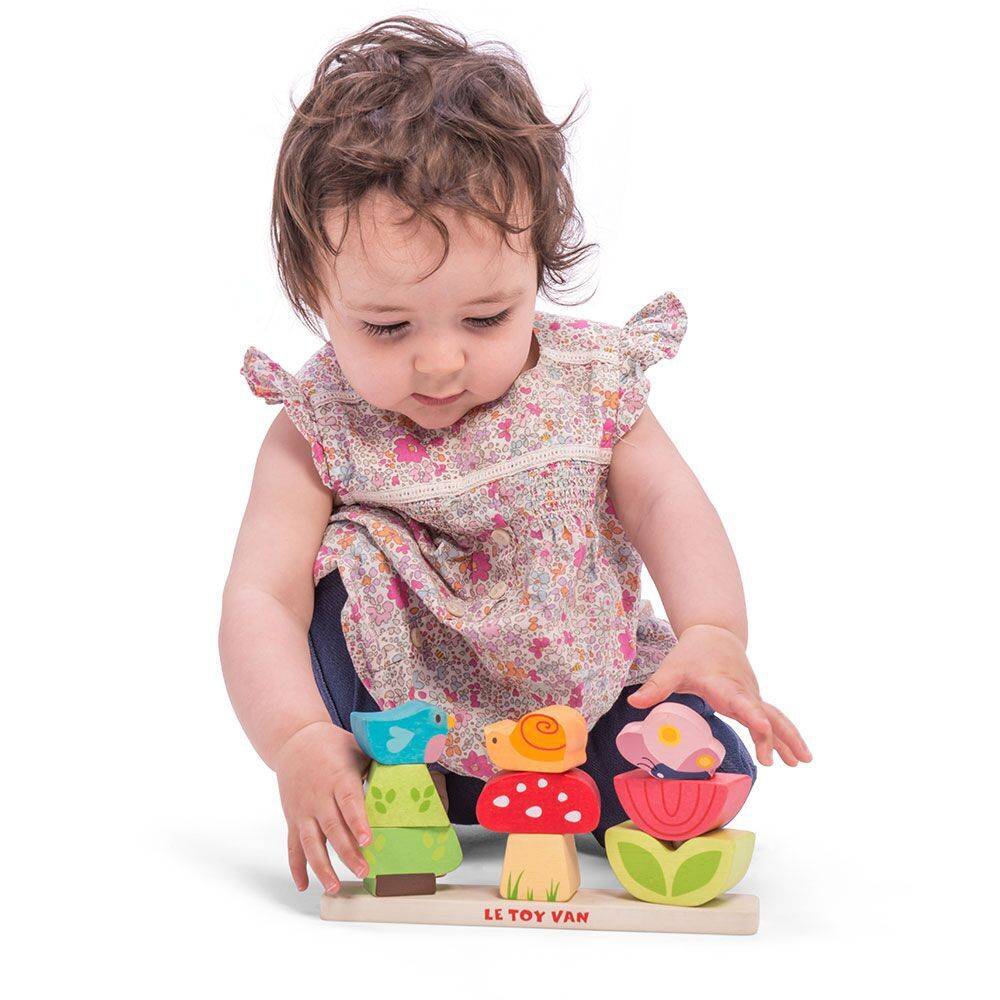 Le Toy Van Petilou Stapeltoren Tuin PL009 3
