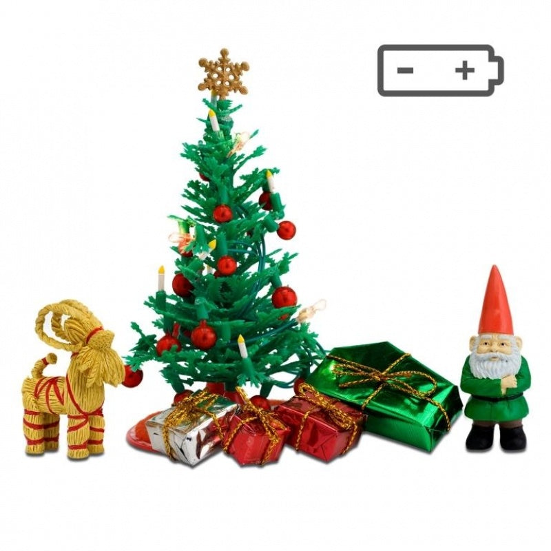 Lundby Poppenhuis Kerstboom met Accessoires