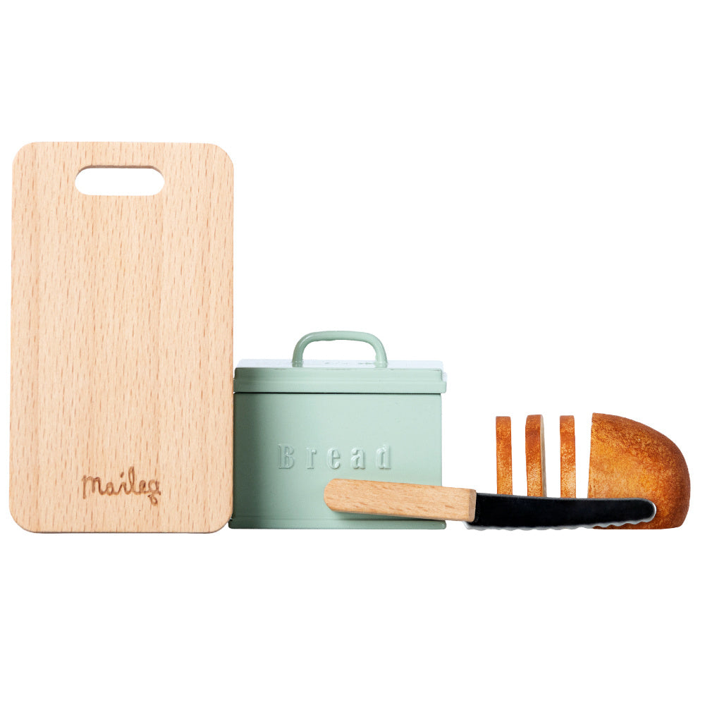 Maileg Brooddoos met Snijplank en Mes 11-1308-00 2