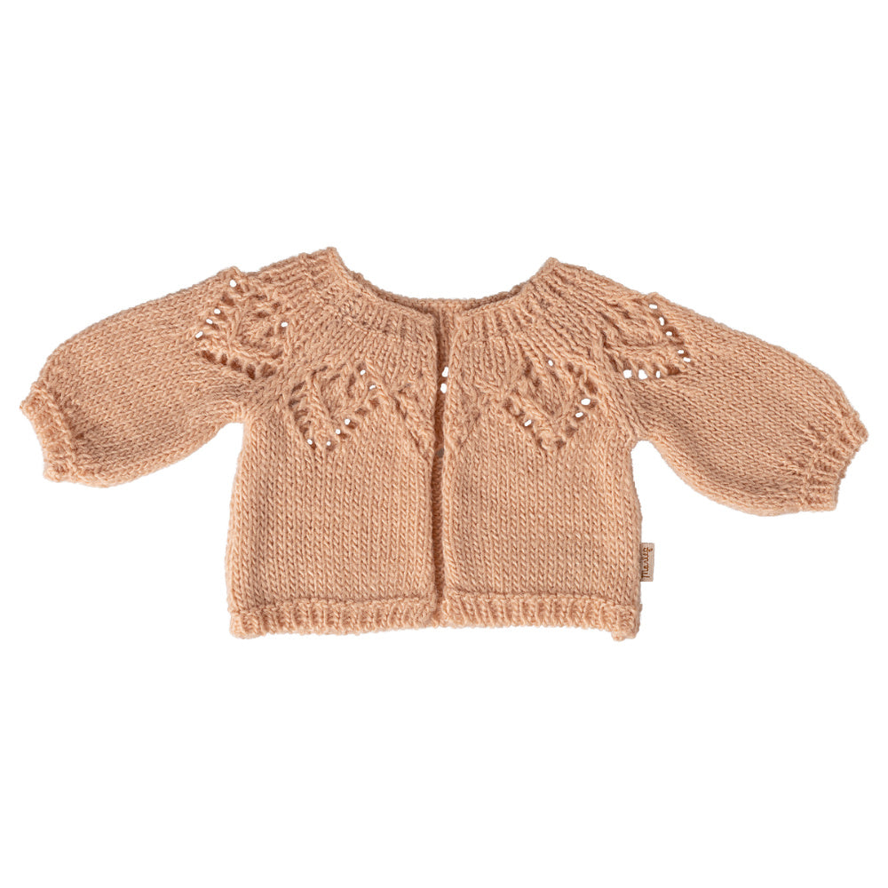 Maileg Gebreid Vest Maat 4 Licht Rose 1