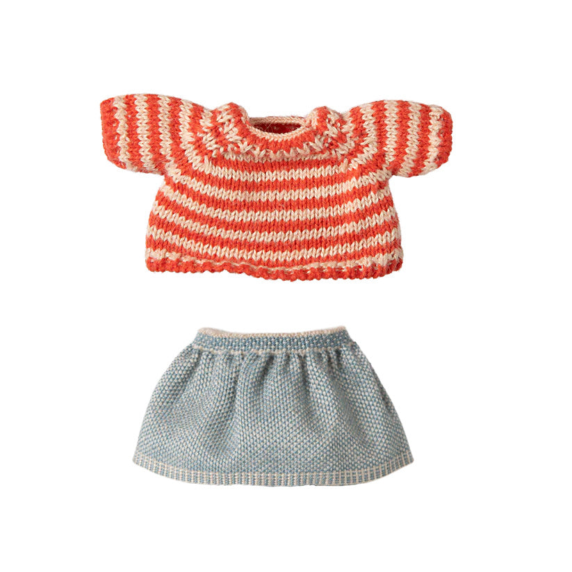 Maileg Gebreide Trui met Rok 17-5205-00