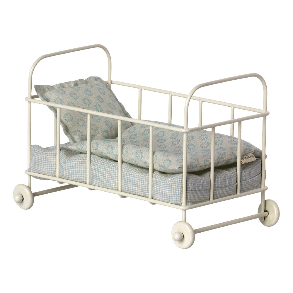 Maileg Kinderbed Micro Blauw 11-1118-01 1