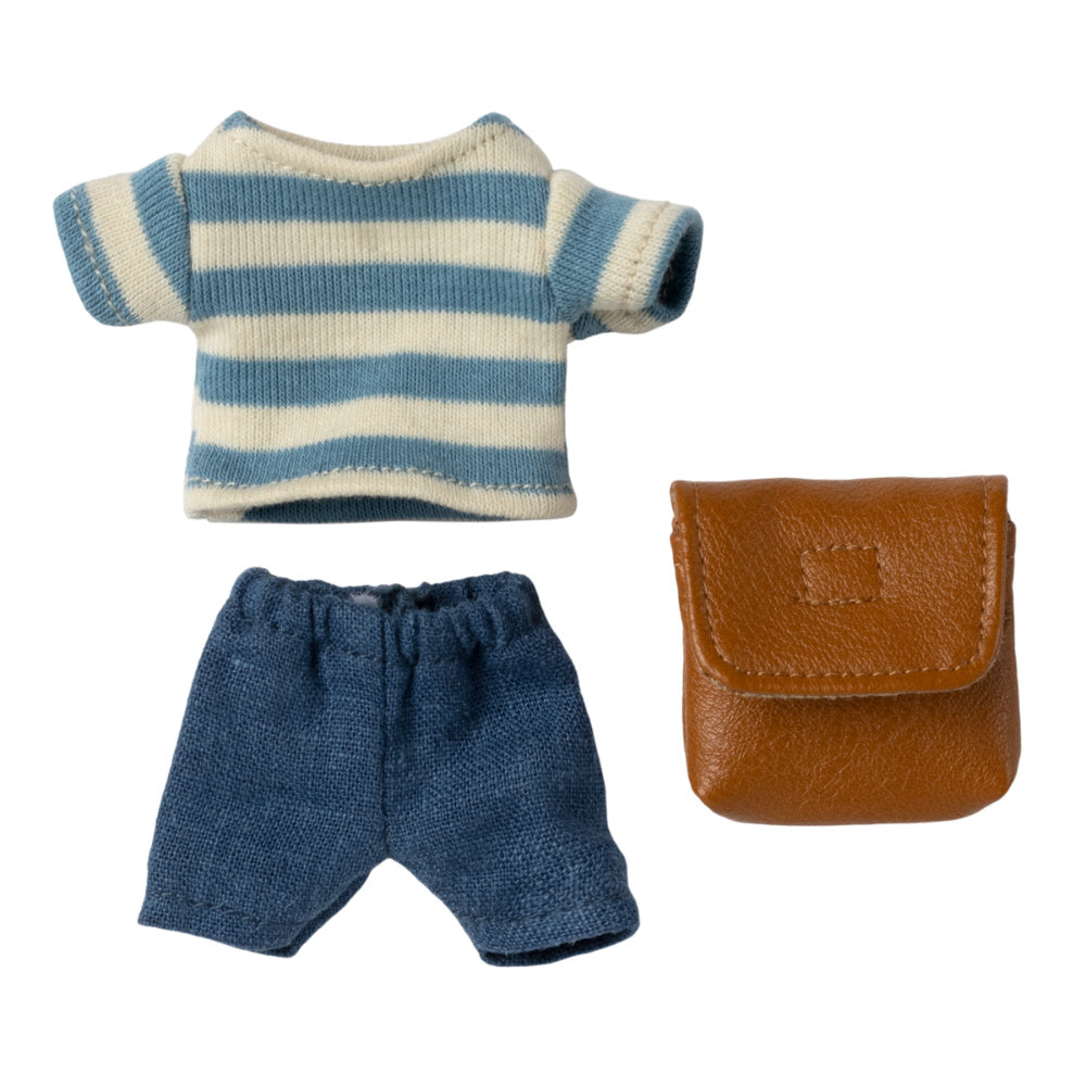 Maileg Kleding Set Grote Broer Muis Bruin 17-6206-01_1