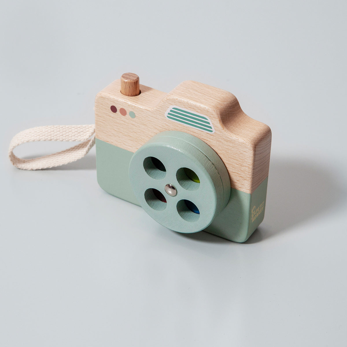 Petit Monkey Camera Blauw 3