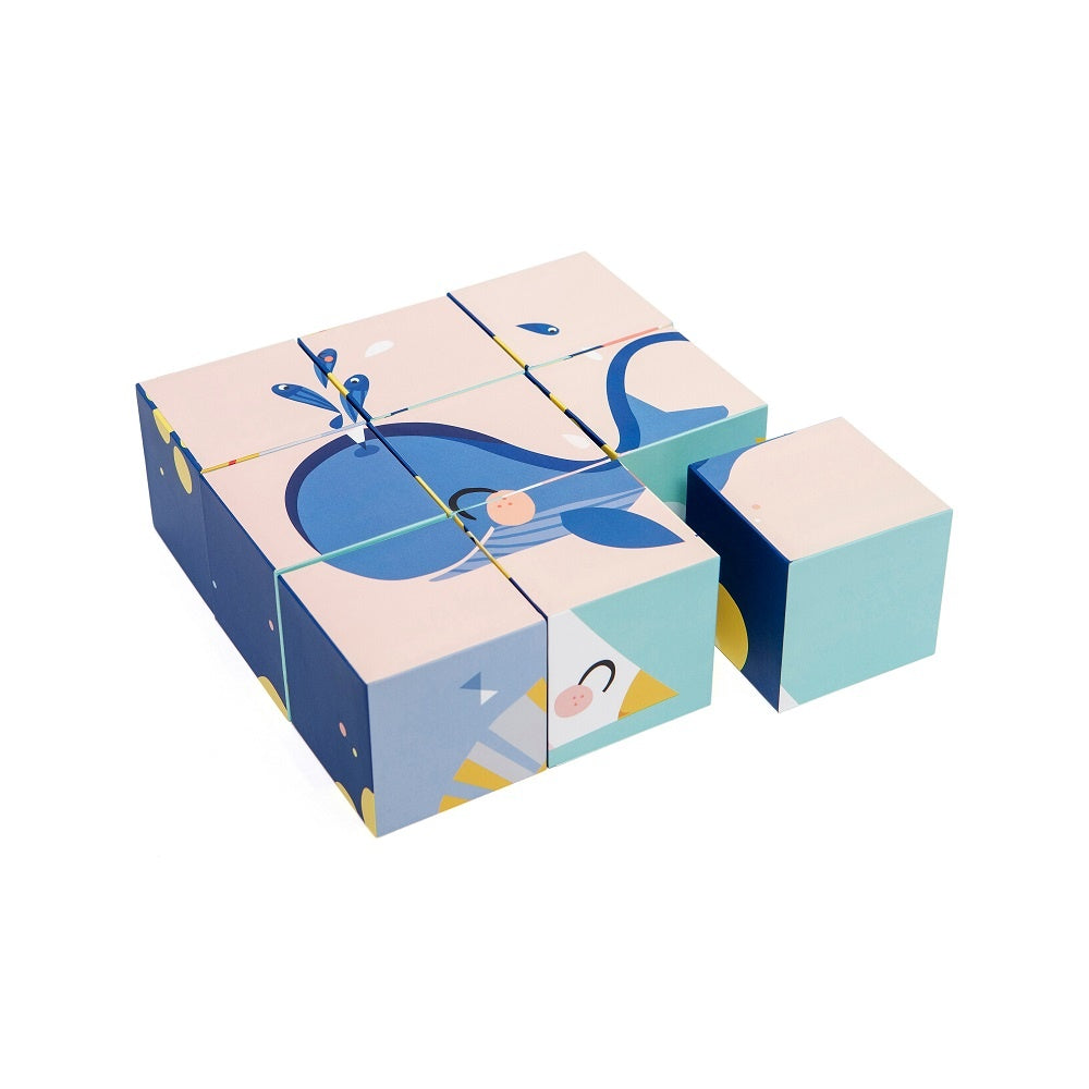 Petit Monkey Oh Shiny Day Blokken Puzzel 4