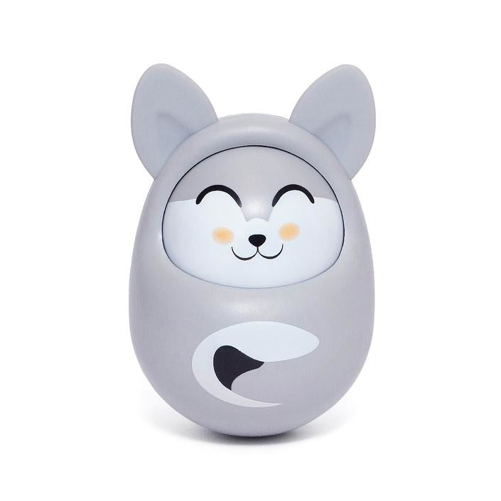 Petit Monkey Roly Poly Tuimelaar Fennex Vos Grijs 1