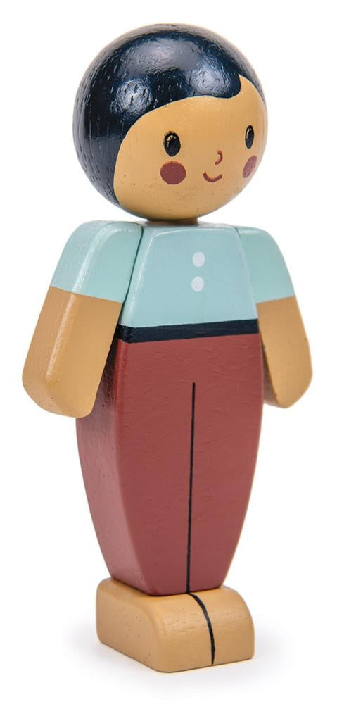 Tender Leaf Toys Poppenhuis Poppetje Amandel Vader 4608893_2