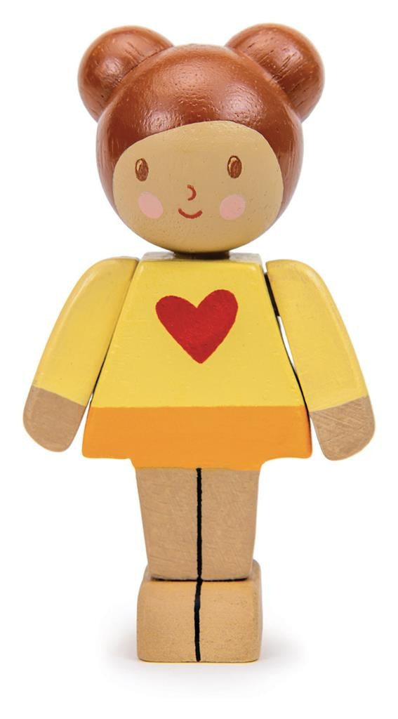 Tender Leaf Toys Poppenhuis Poppetje Caramel Meisje 4608892_1
