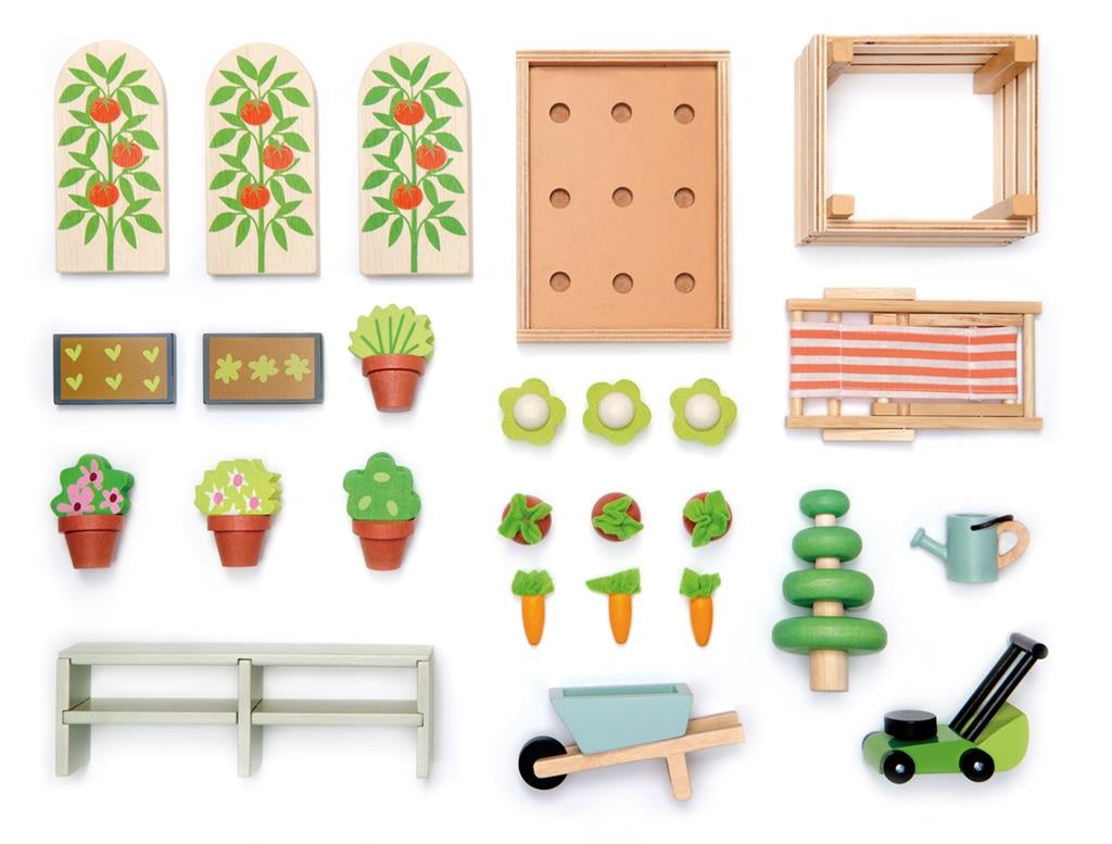 Tender leaf Toys Serre en Tuinset 3
