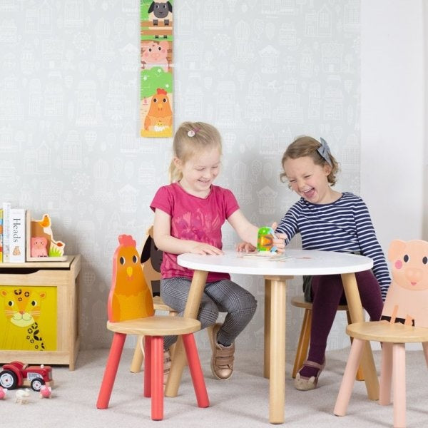 Tidlo Boerderij Tafel met Stoelen