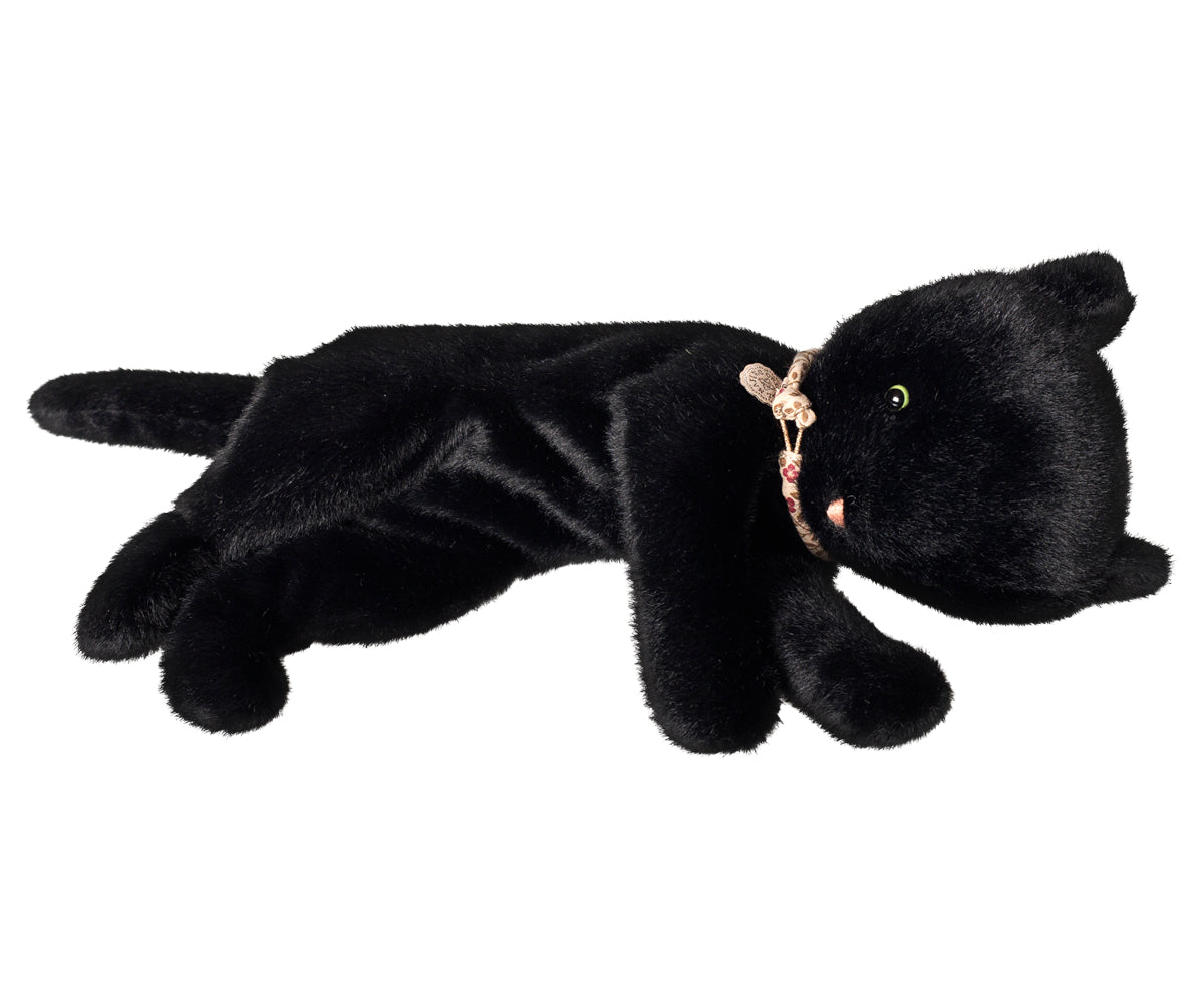 Maileg-Slapende-Kitten-Pluche-Medium-Zwart-16-6998-00