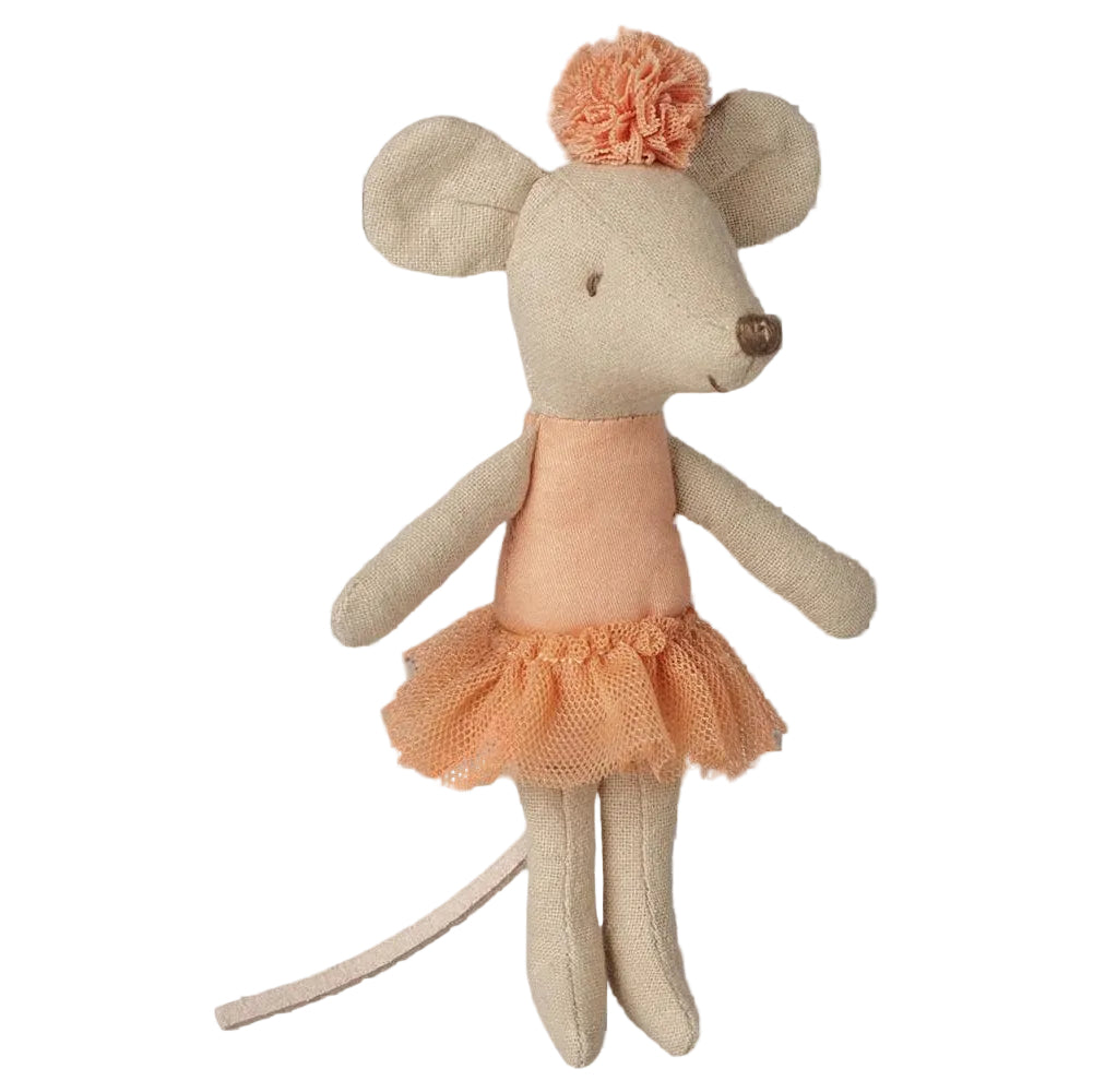 Maileg Ballerina Muis Kleine Zus - Abrikoos 17-6114-00