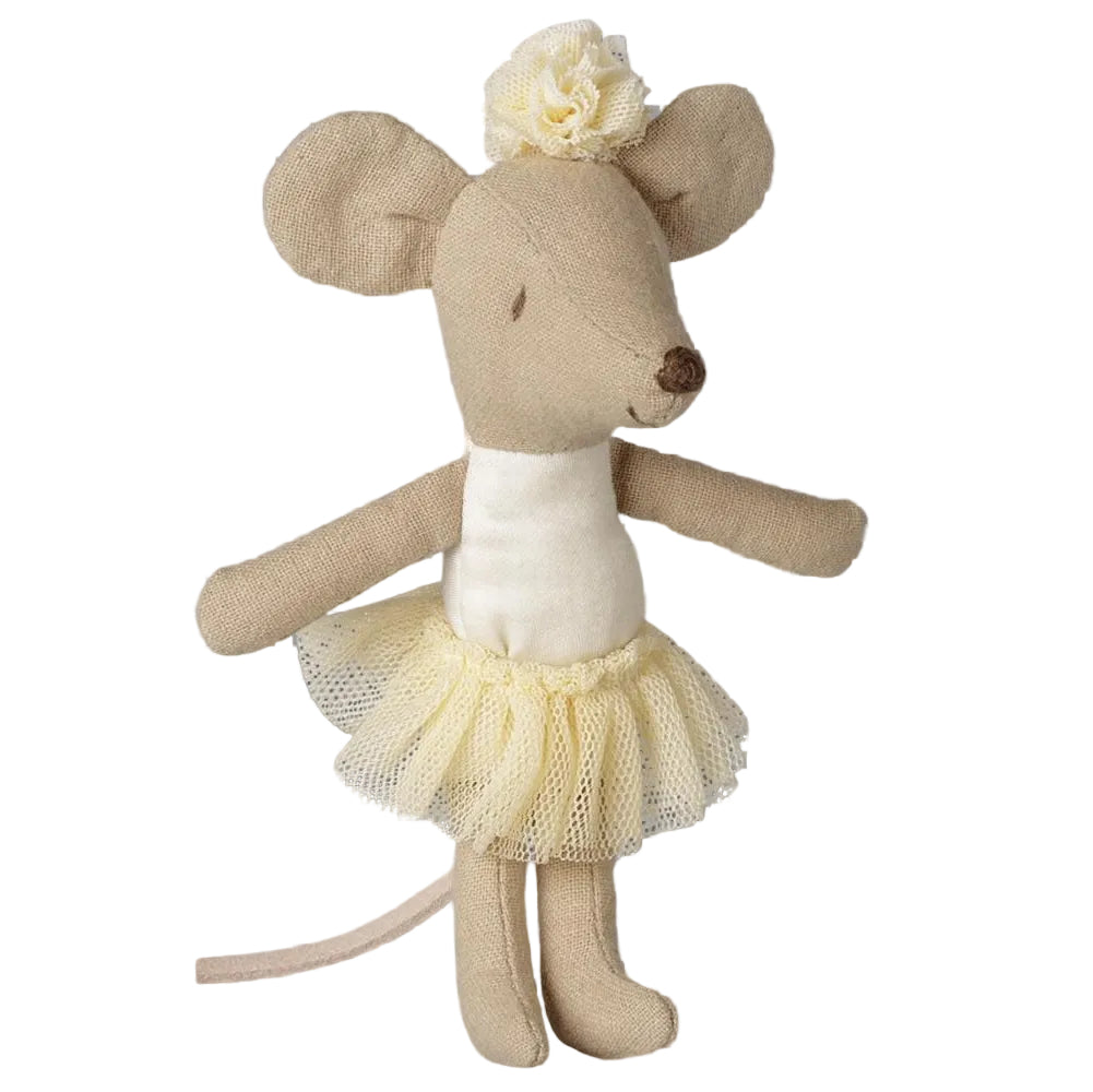 Maileg Ballerina Muis Kleine Zus - Off White 17-6109-00