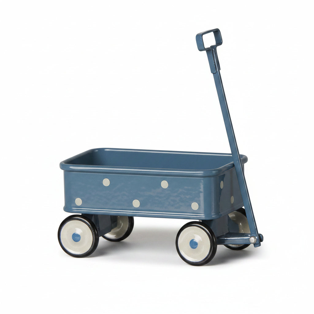 Maileg Bolderkar Muis - Blauw 11-6105-00_2