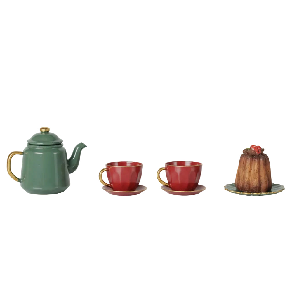 Maileg Christmas Tea Party Muis - Rood/Groen 14-6160-00_2