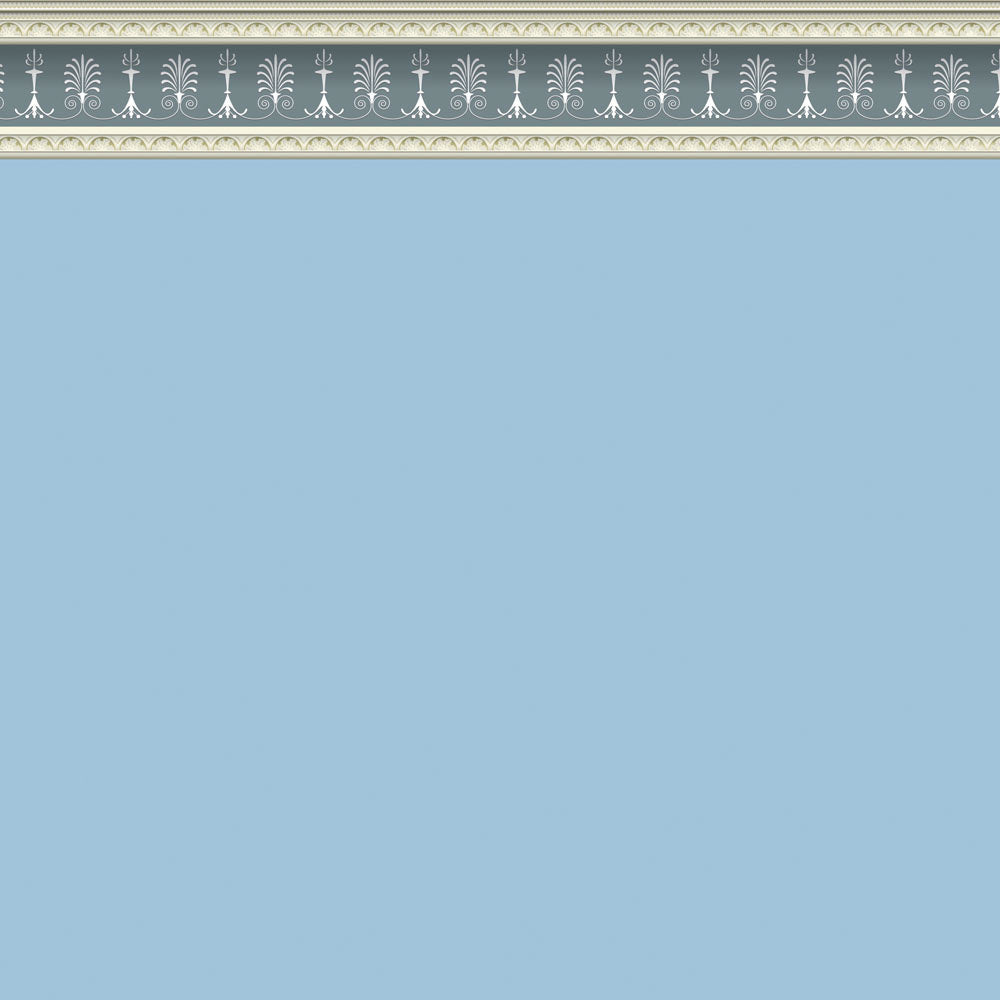 Behang Georgian Blue