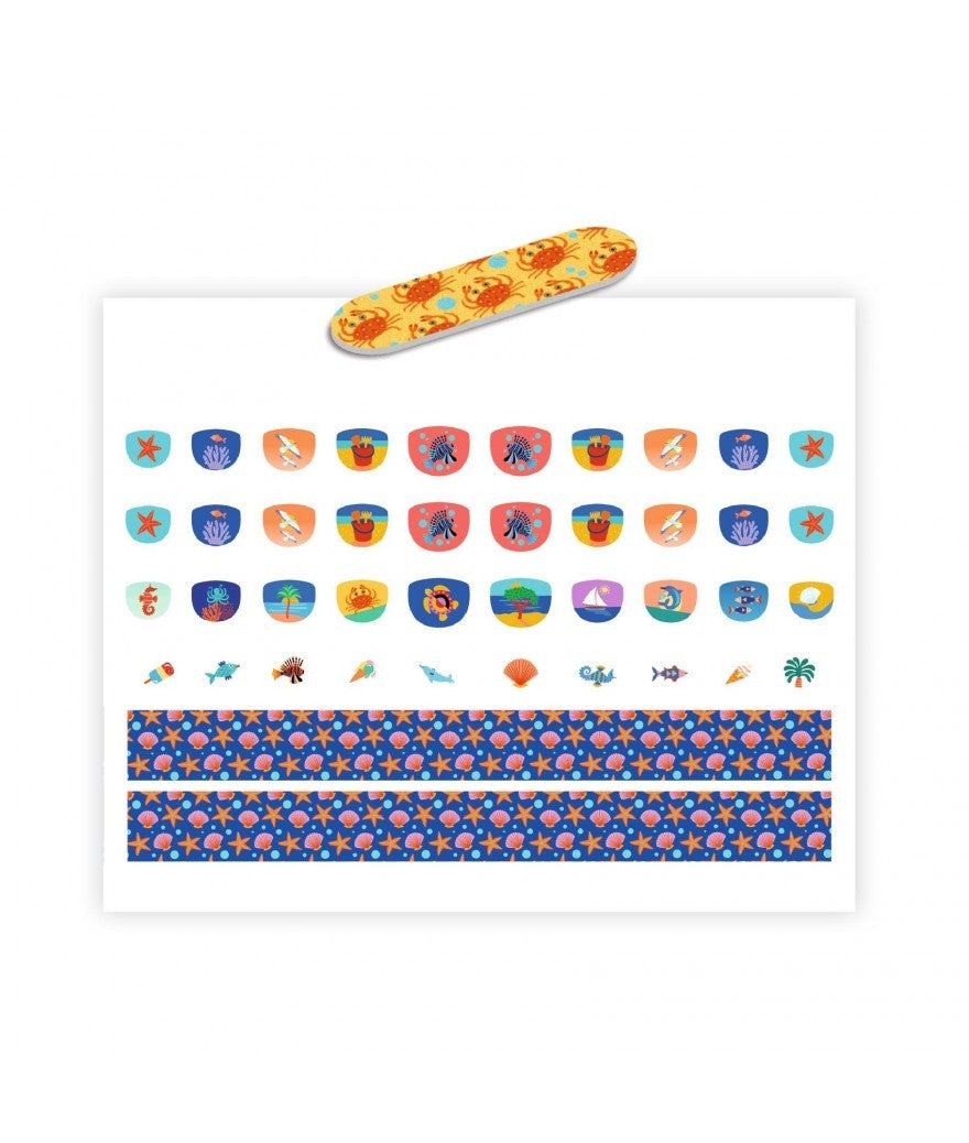 Djeco Nagelstickers Middellandse Zee 1