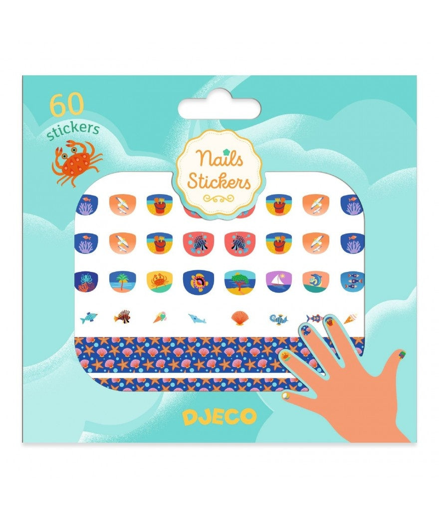 Djeco Nagelstickers Middellandse Zee