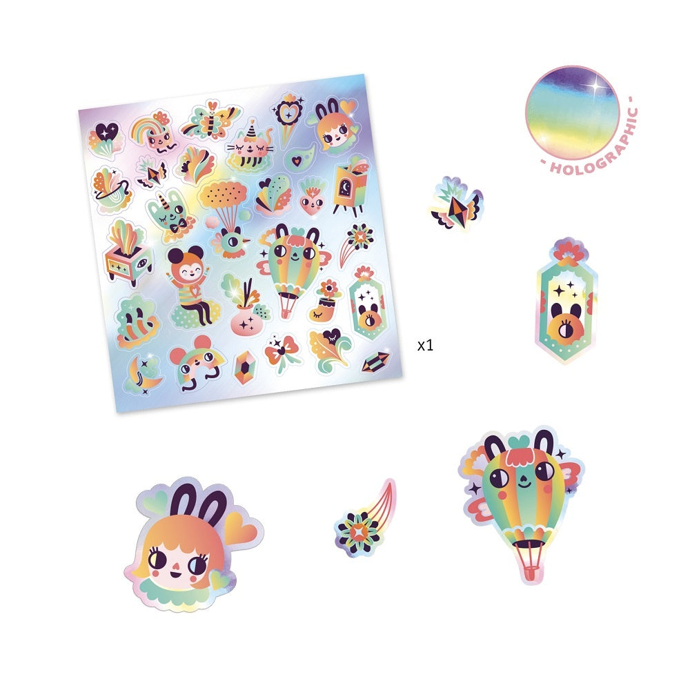Djeco Stickers Regenboog DJ09264_2