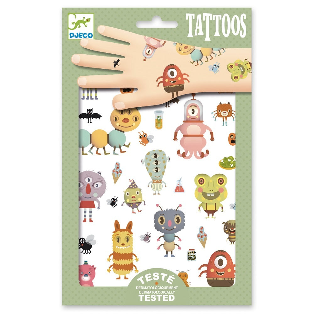 Djeco Tatoeages Monsters DJ09581_1