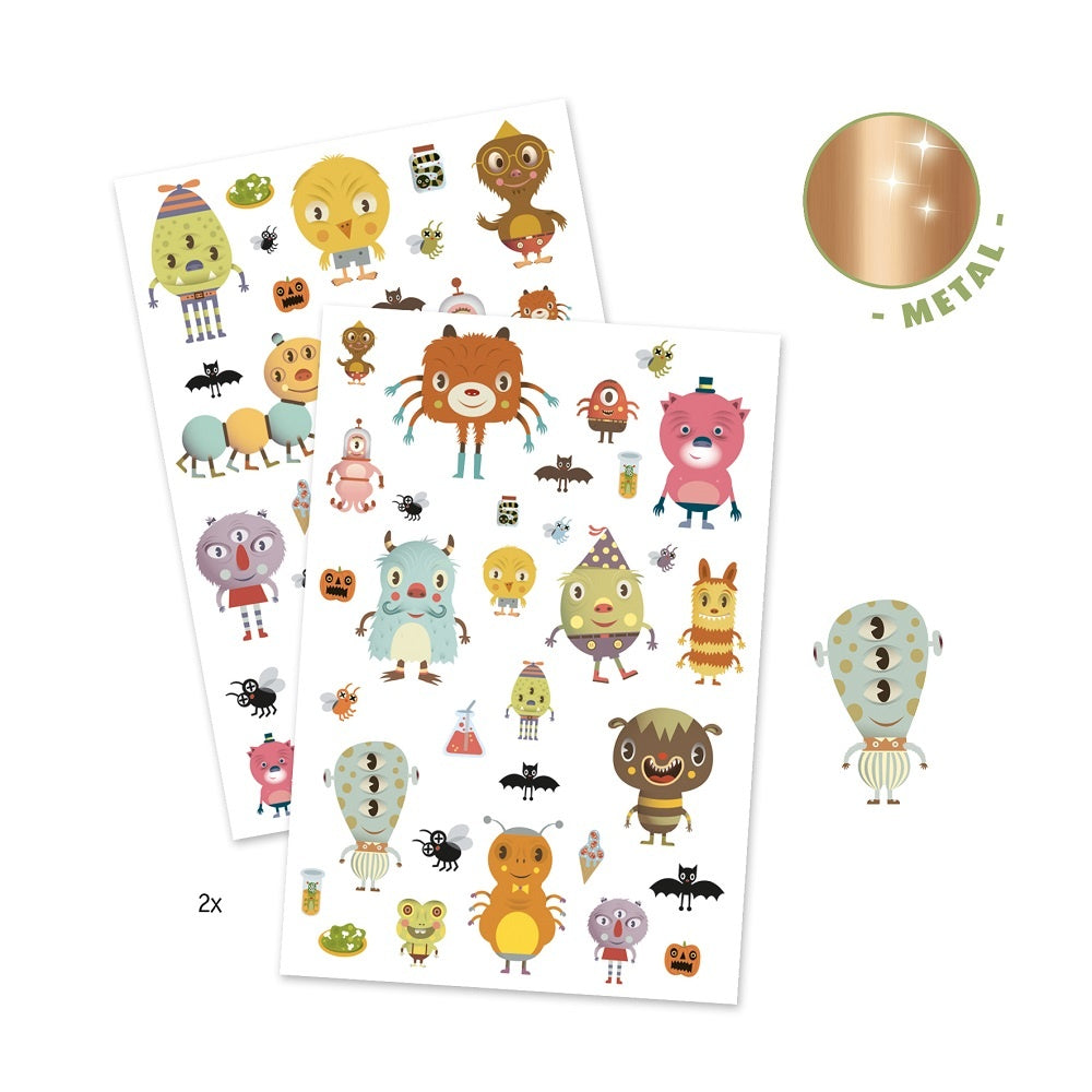 Djeco Tatoeages Monsters DJ09581_2