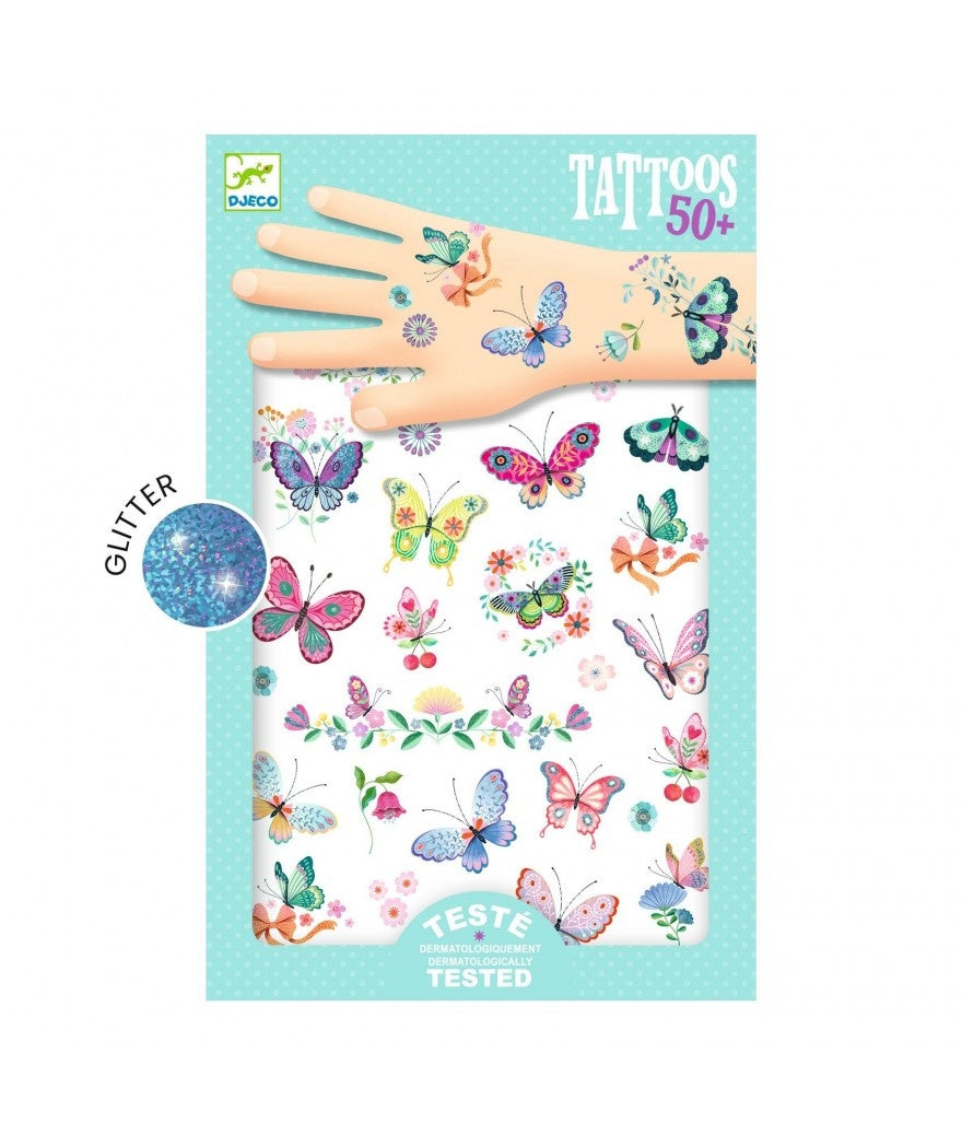 Djeco Tatoeages Wonderbaarlijke Vlinders