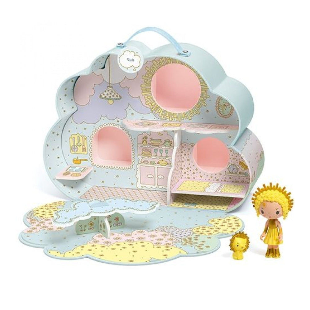 Djeco Tinyly Draagbaar Poppenhuis Sunny en Mia_1