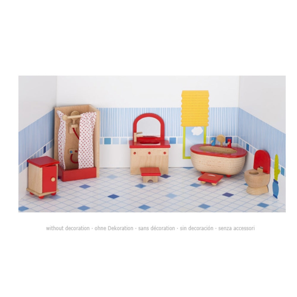 Goki Poppenhuis Badkamer