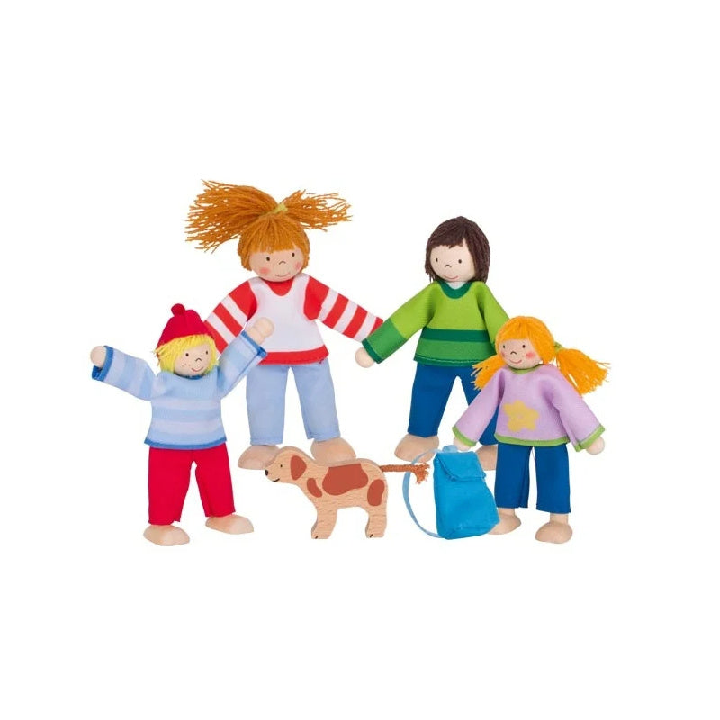 Goki Poppenhuis Camping Familie