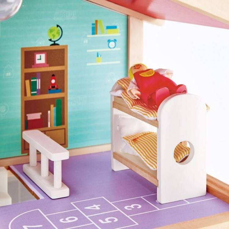 Hape Family Mansion Poppenhuis E3405_7