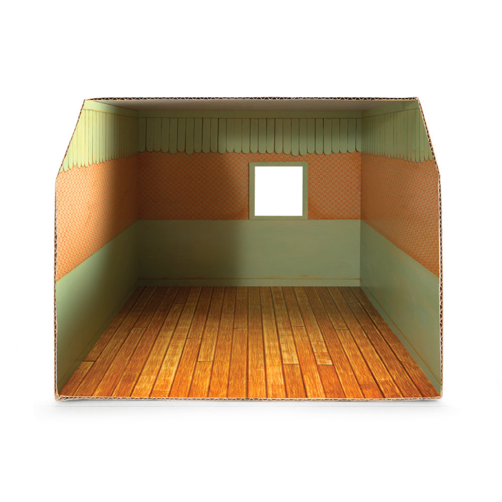Het Muizenhuis Kartonnen Poppenhuis Babykamer 1